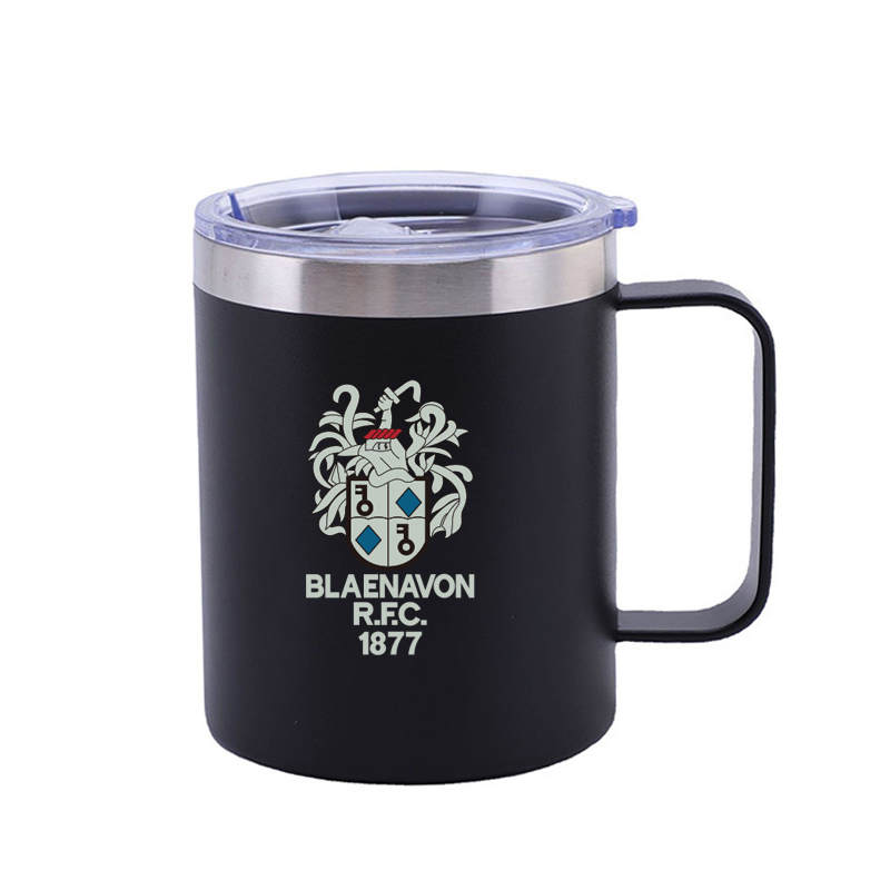 Customise Logo 12oz Thermal Coffee Mug Stainless Steel -  wrapmyphone.com