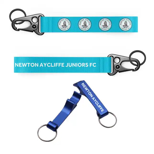 Customised Mini Lanyard & Bottle Opener Keyring Set