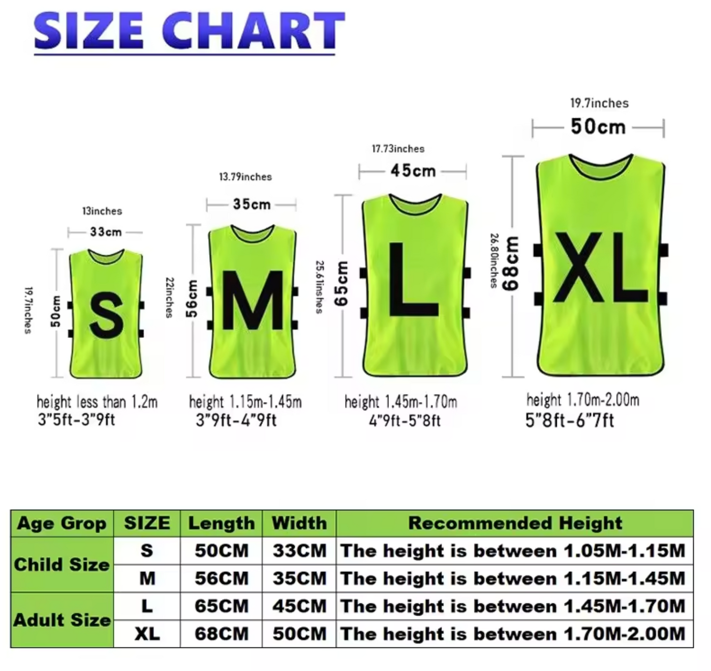 Adults and Kids Customised Sports Vests Personalised Bibs Performance Gear football Bibs  | My Merch -  wrapmyphone.com