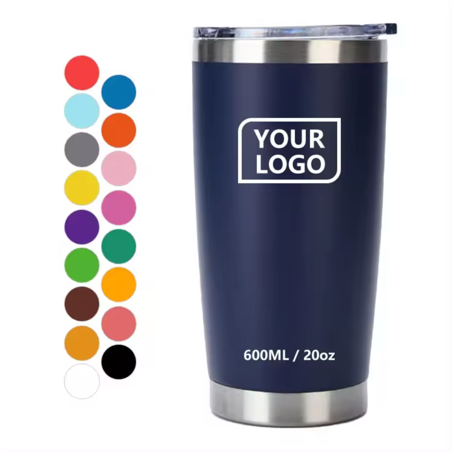 100 Custom logo YETYS 20oz Stainless Steel Coffee Cups - Set of 100 (20oz) | My Merch -  wrapmyphone.com