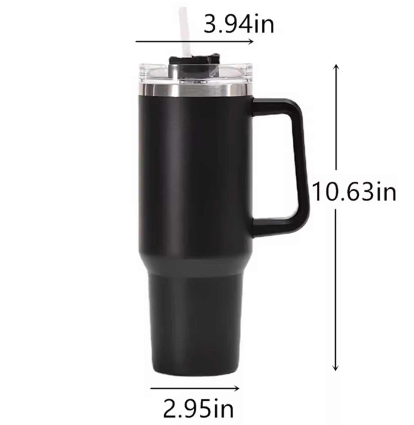 Custom Vacuum Insulated 40oz Quencher Travel Mug Flowstate Stainless Steel Tumbler With Straw And Handle -  wrapmyphone.com