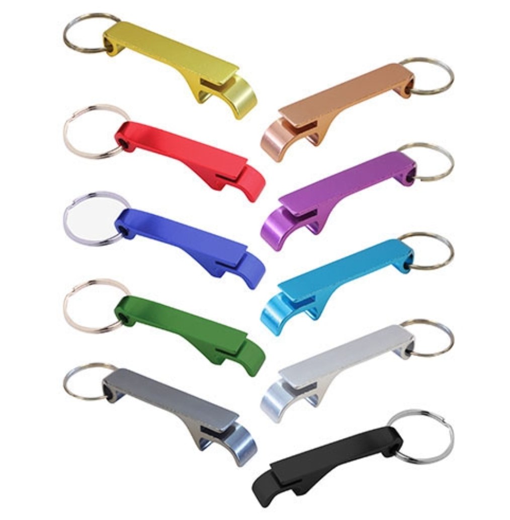 Customised Wholesale Metal Bottle Opener Keyring – Personalized with Your Logo -  wrapmyphone.com