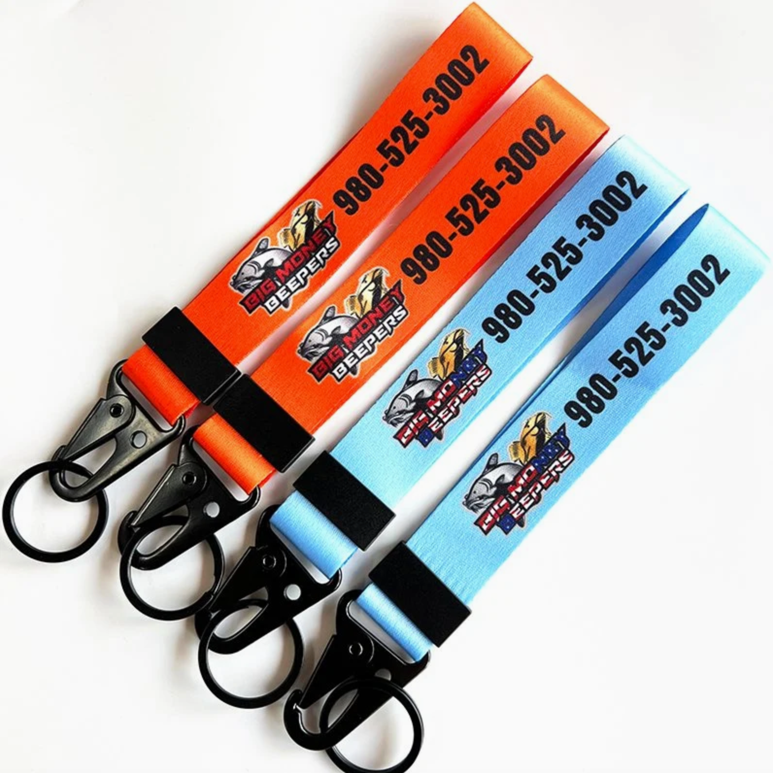 Custom Short Wrist Mini Lanyard – Personalised Keychain Strap with Logo -  wrapmyphone.com