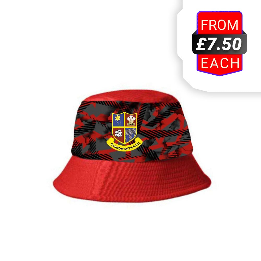 Customised Reversible Bucket Hats Personalised with your Team Logo -  wrapmyphone.com