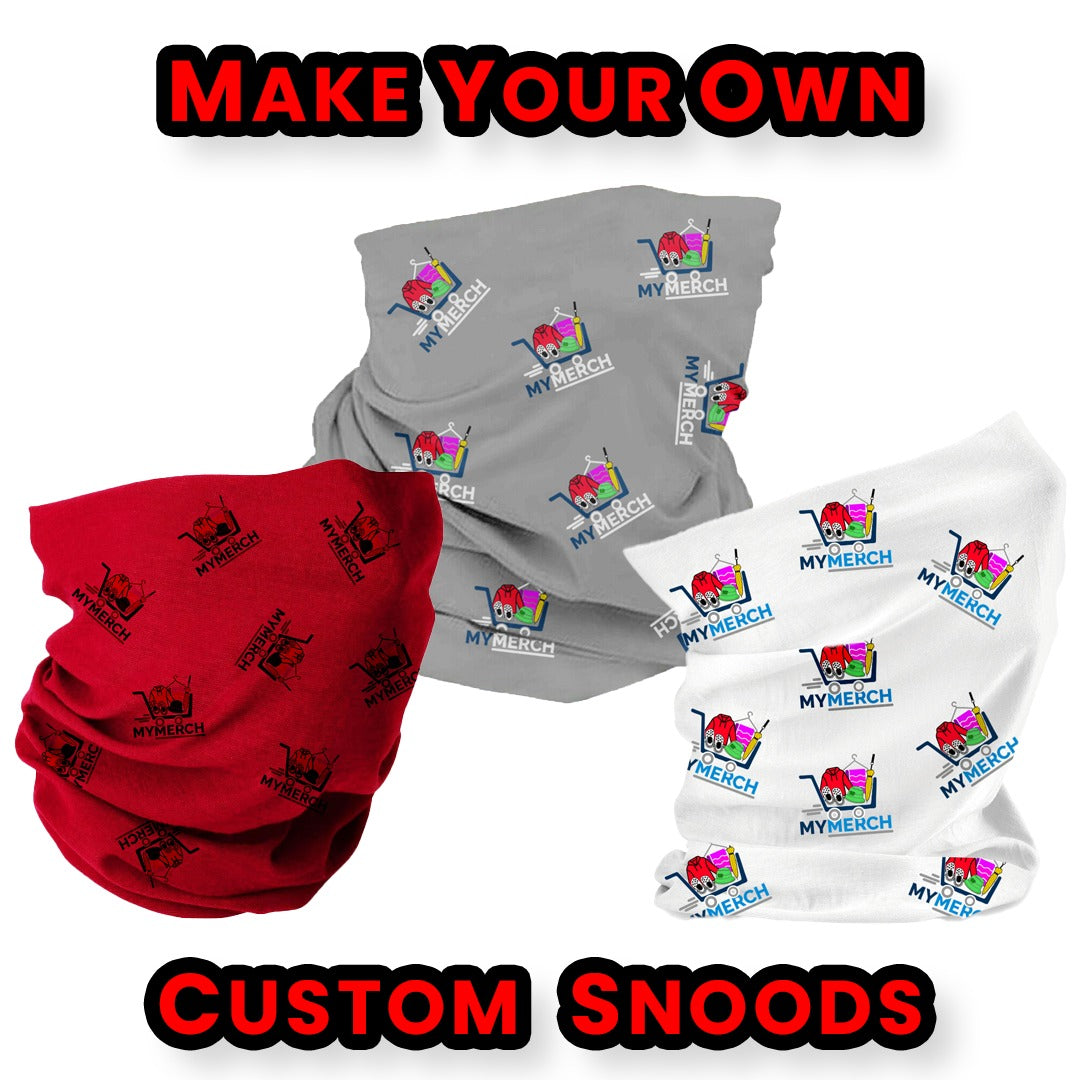 Custom Snoods Neck Scarfs With Your Own Logo Customised Design -  wrapmyphone.com