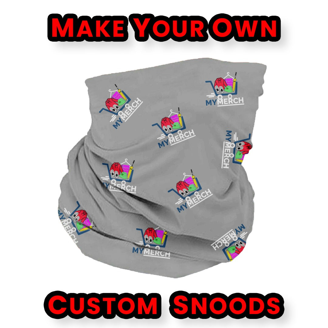 Custom Snoods Neck Scarfs With Your Own Logo Customised Design -  wrapmyphone.com